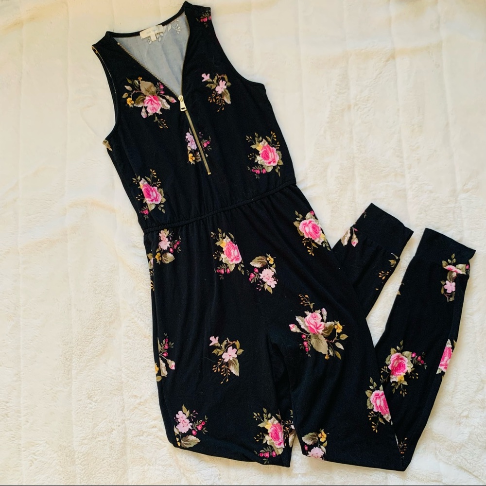 Floral jumpsuit